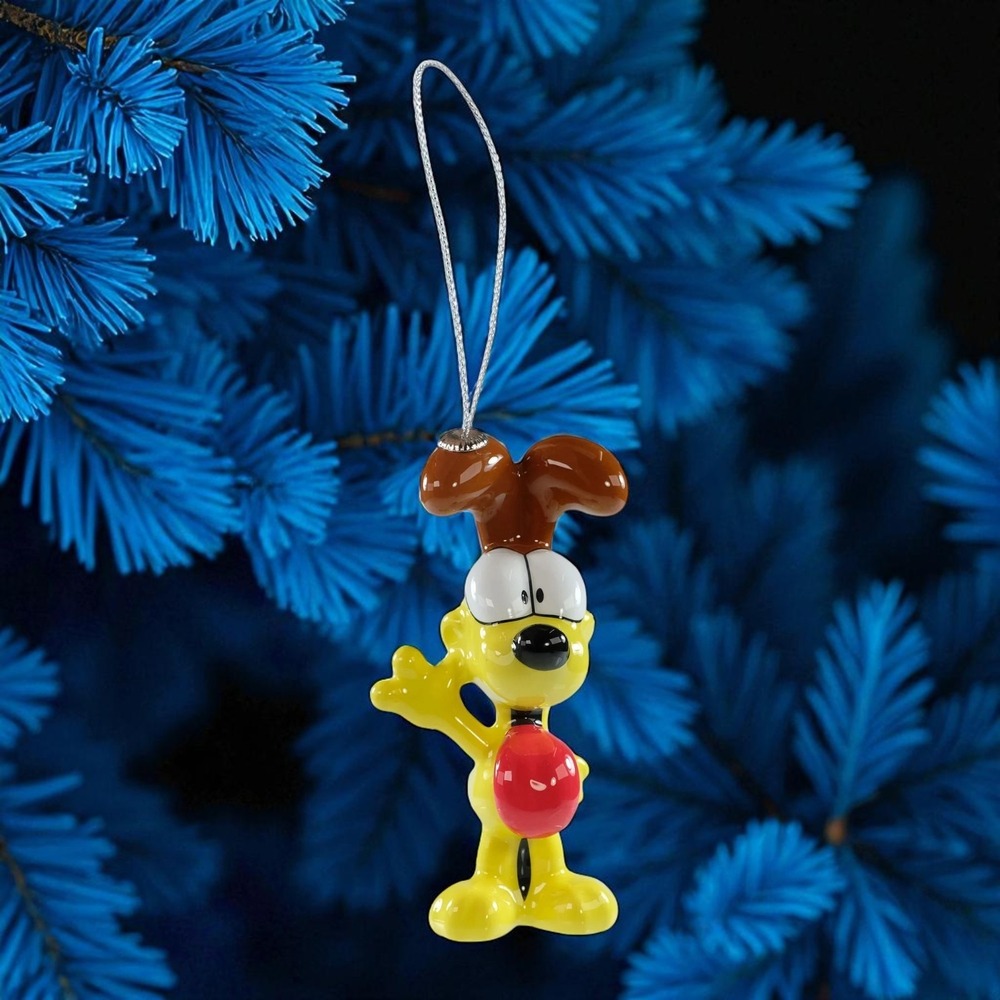 Garfield's Buddy Odie Decoupage Christmas Ornament - 2024